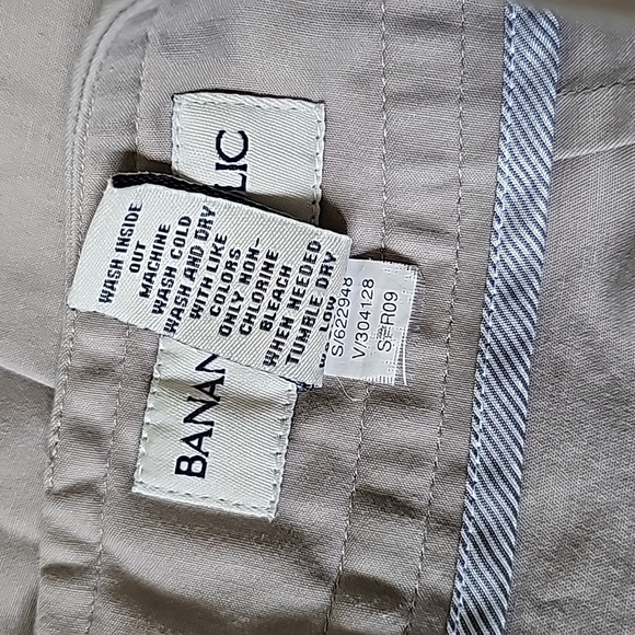 NWOT Banana Republic Penci Skirt Khaki Neutral Sz 6 Stretch - Picture 5 of 5